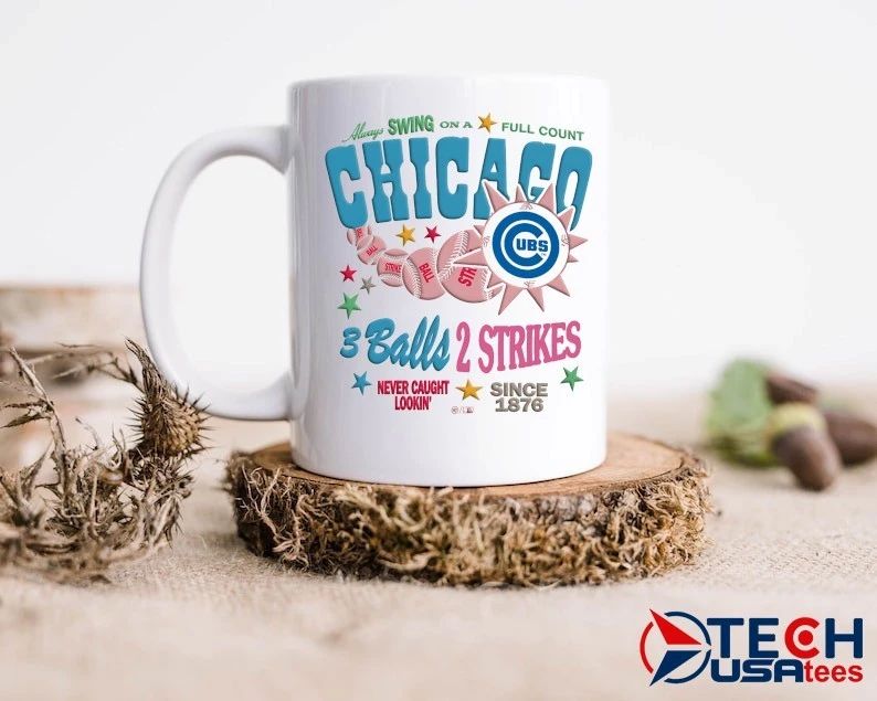Chicago Cubs 3 balls 2 strikes never caught lookin’ shirt