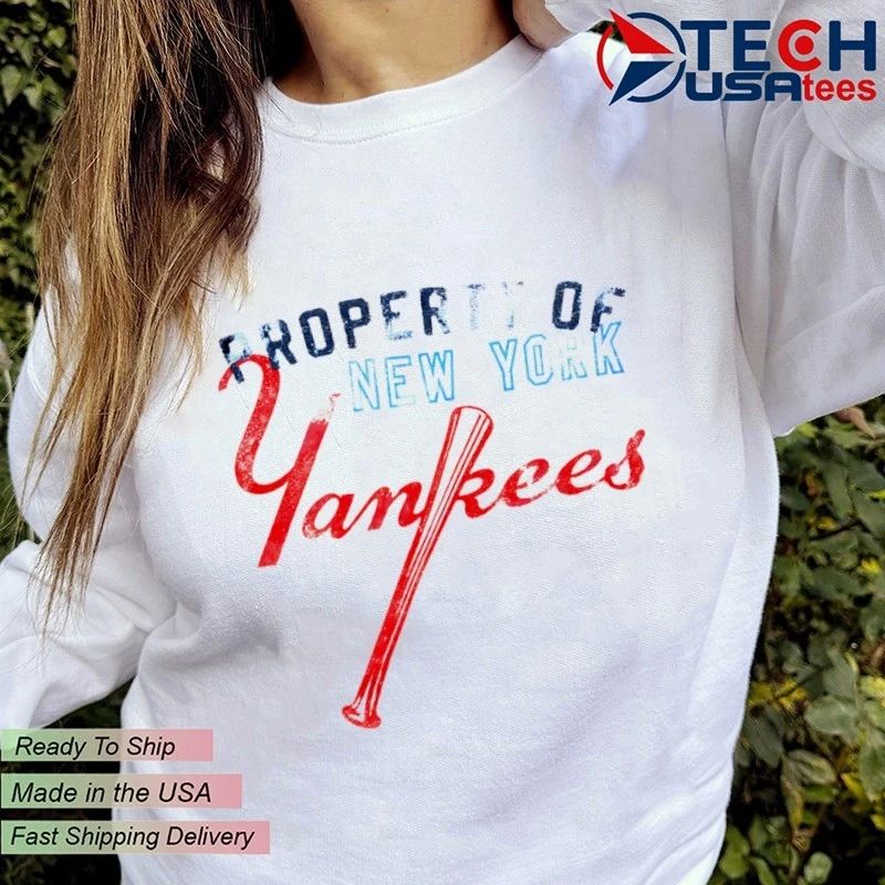 Property of New York Yankees Cooperstown shirt