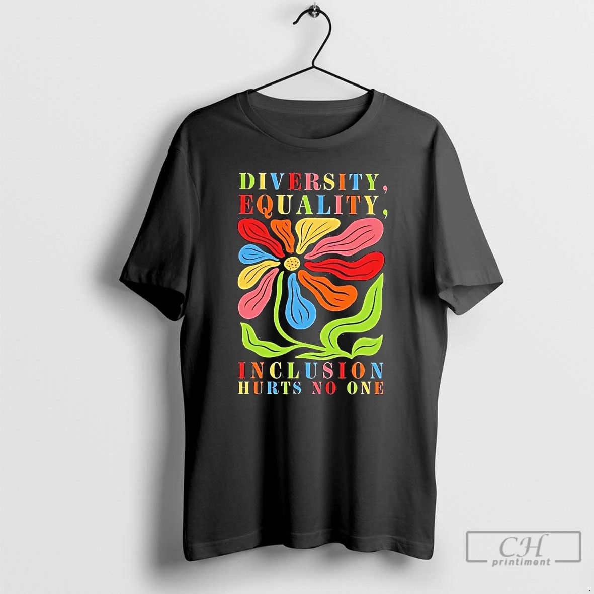 Premium Dei Diversity Equality Inclusion Hurts No One T Shirts