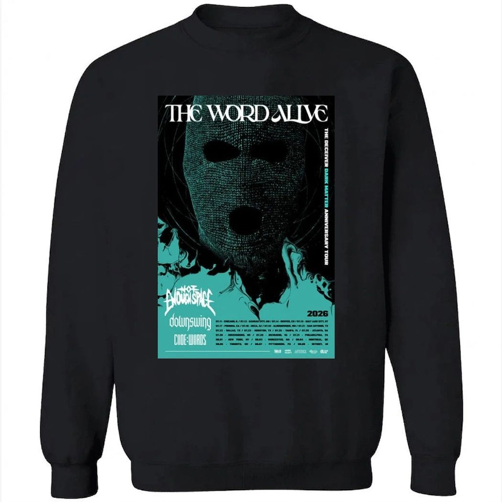 The Word Alive Tour July And Aug 2026 Poster Shirt