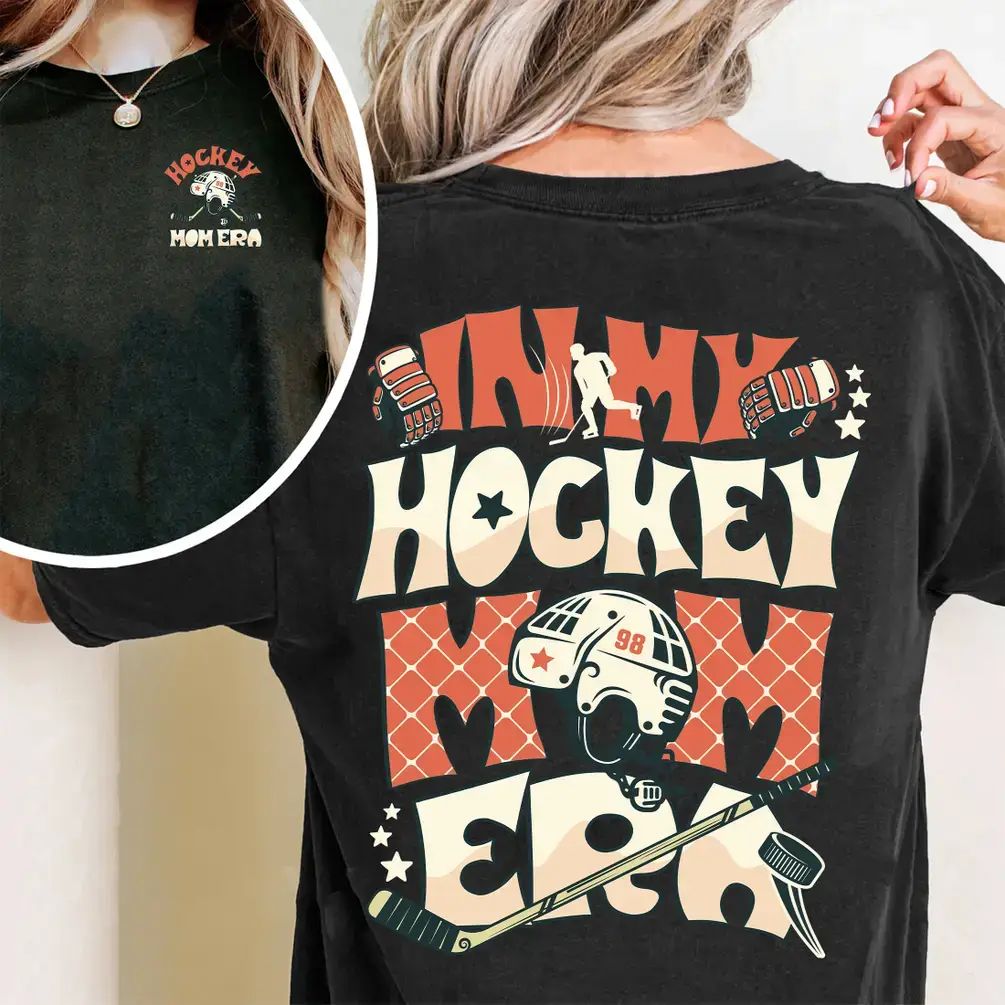 Hockey Mom Era Sweatshirt: Stylish Sports Mom Gear