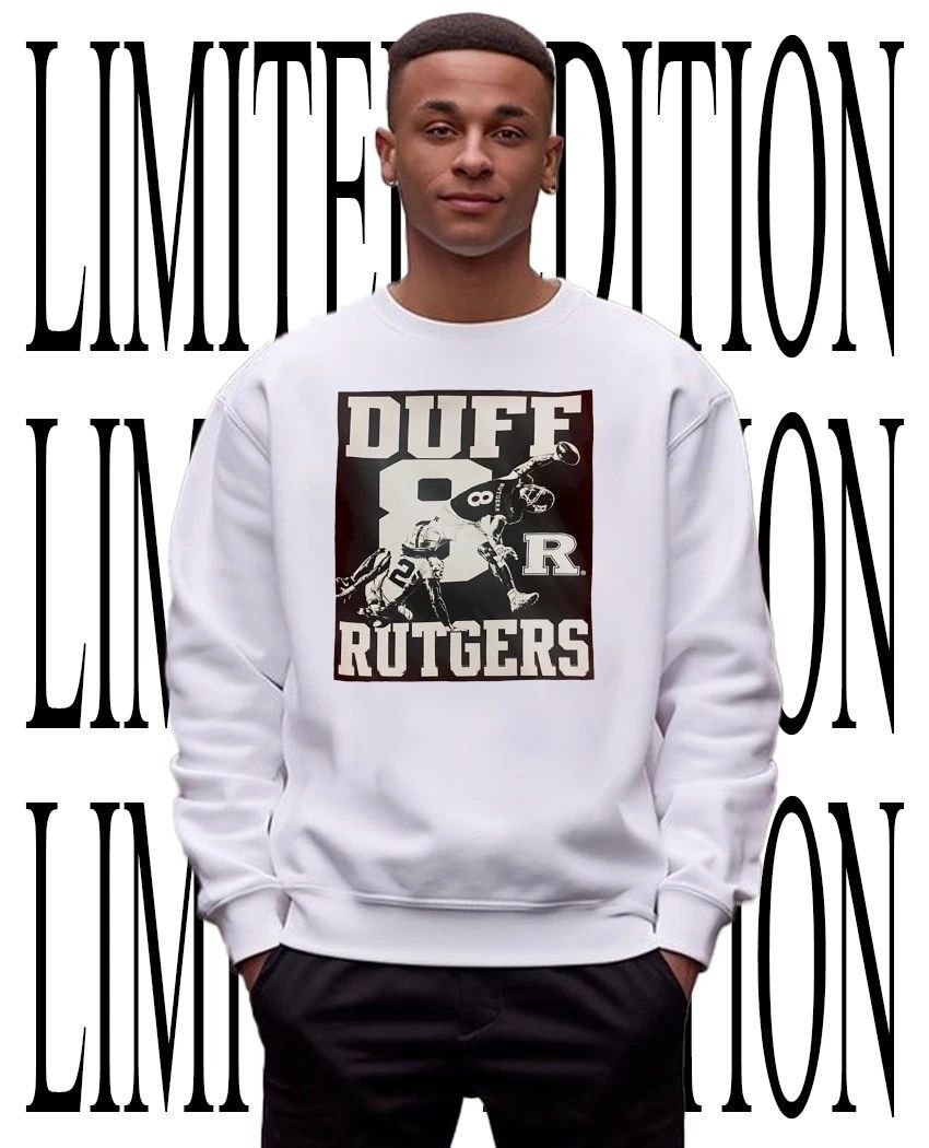 NCAA Rutgers Scarlet Knights Football Duff 8 t-shirt