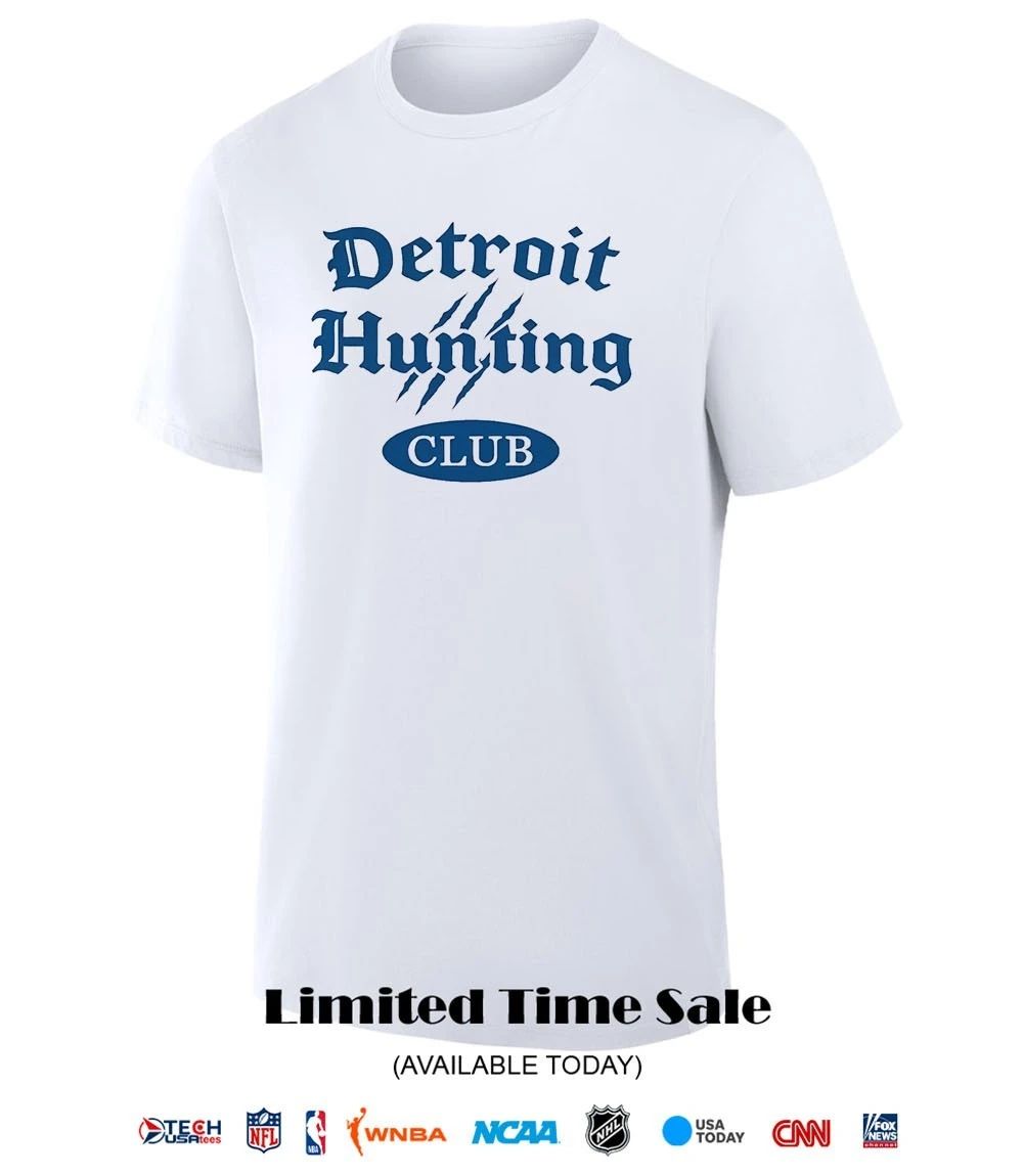 Dan Campbell Detroit Hunting Club 2026 shirt