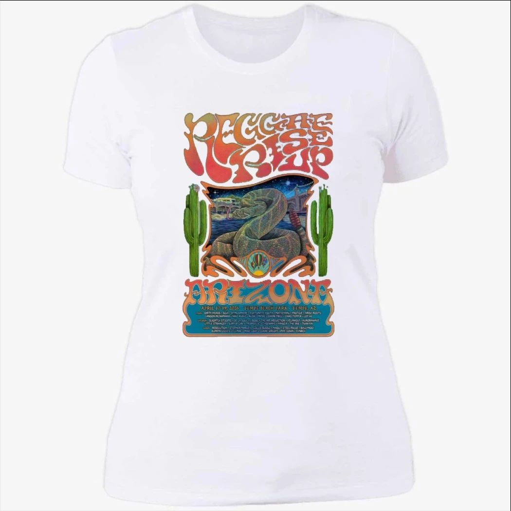Reggae Rise Up Arizona Festival Tempe AZ 4.17-4.19.2026 Shirt
