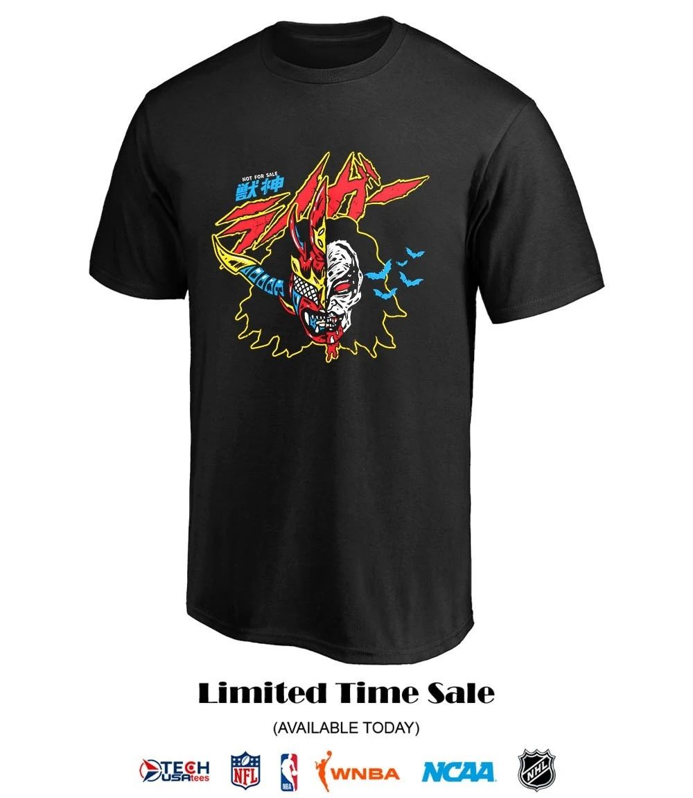 Jushin Liger and Kishin Liger face shirt