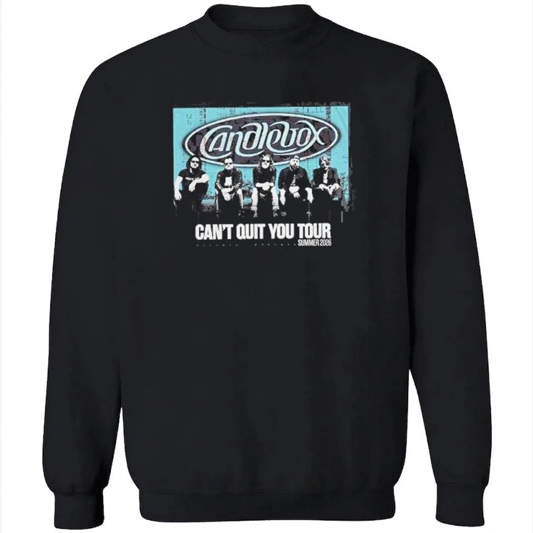 Candlebox Tour Dates Poster Can’t Quit You Tour Across USA July 2026 Grunge Rock Band Photo Shirt