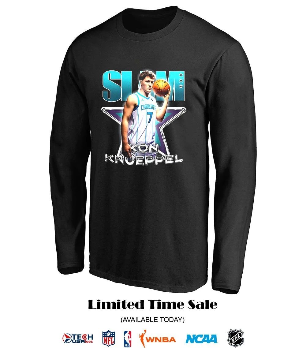 SLAM Kon Knueppel Charlotte Hornets shirt by slamgoods