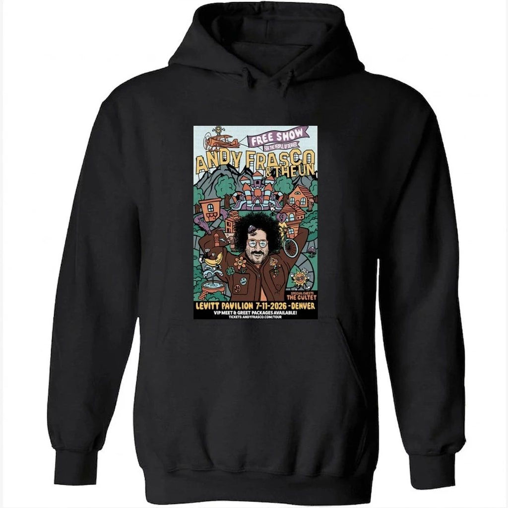 Andy Frasco July 11 2026 Levitt Pavilion Denver Denver CO Tour Shirt