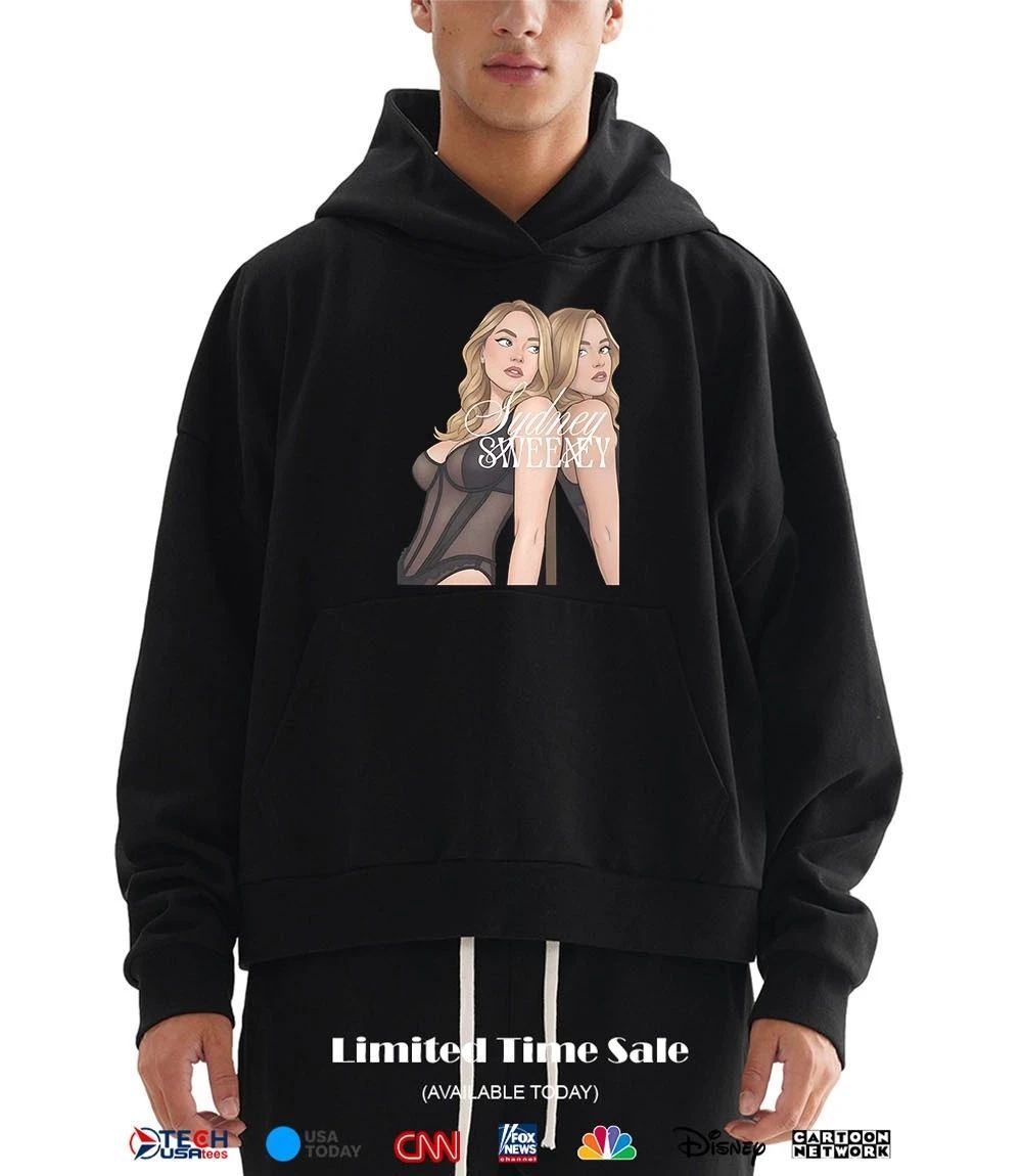 Sydney Sweeney mirror graphic shirt