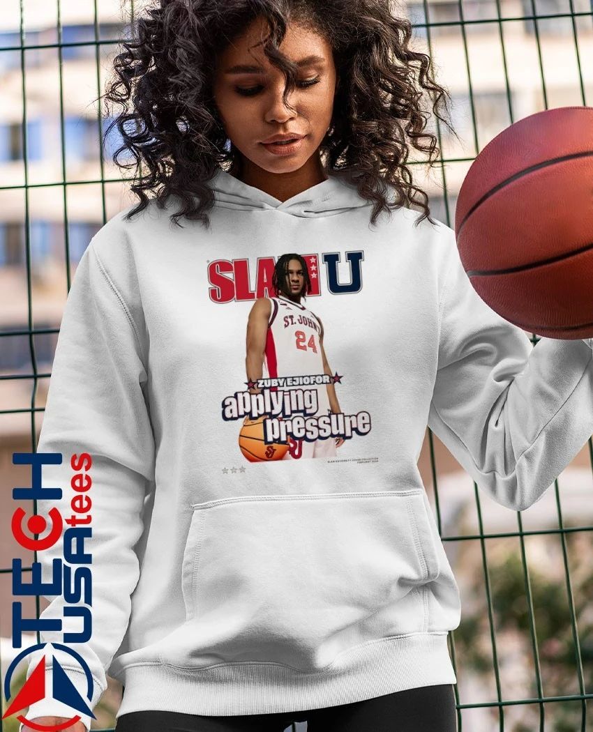 SLAM St. John’s Red Storm Zuby Ejiofor Applying Pressure shirt