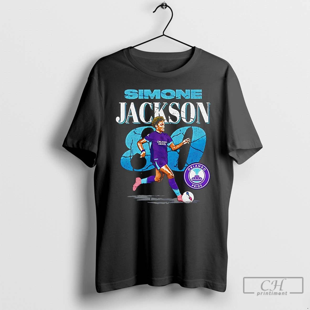 Classic Simone Jackson Orlando Pride Cracked Number