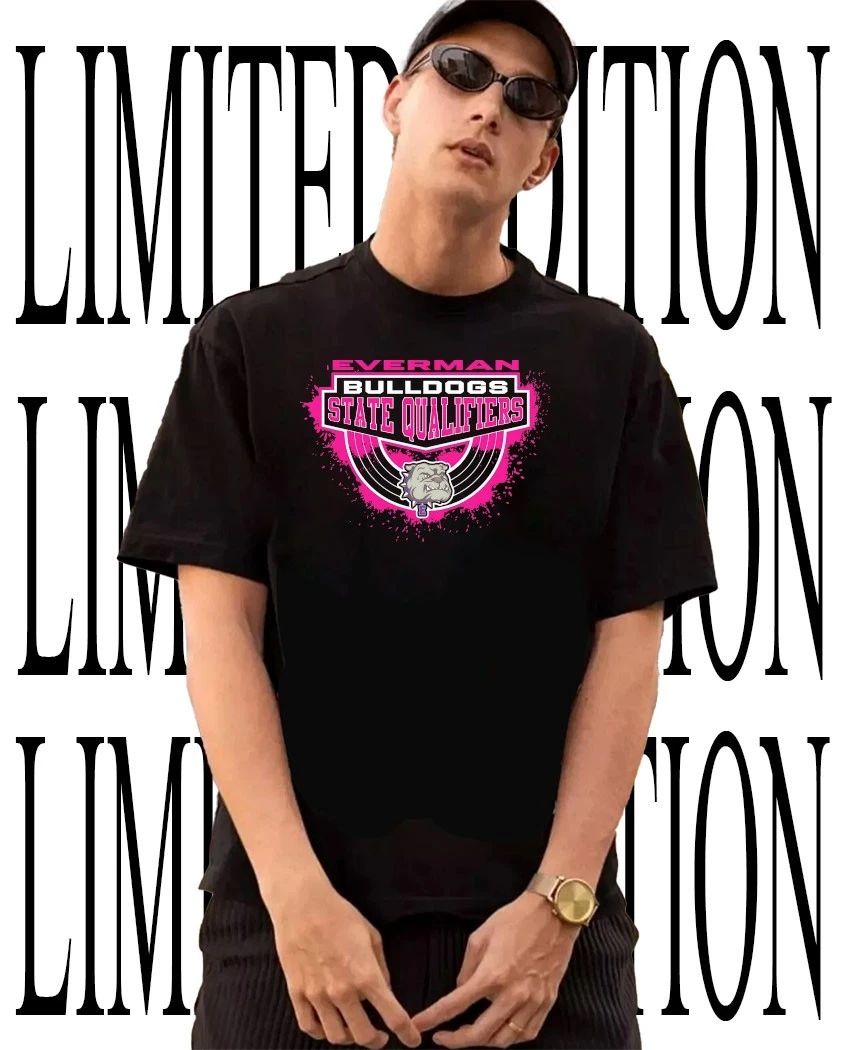 Everman Bulldogs State Qualifers logo shirt