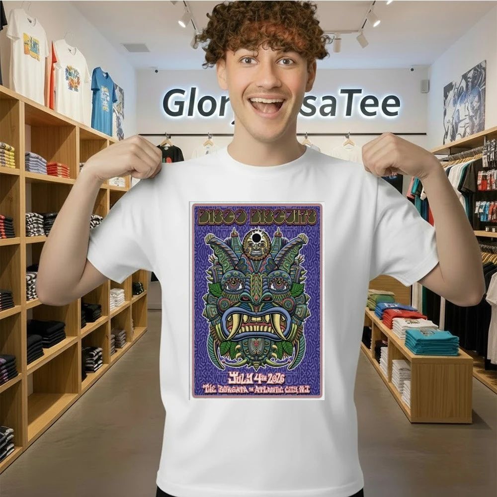 The Disco Biscuits Tour Atlantic City NJ On July 4 2026 Poster Shirt