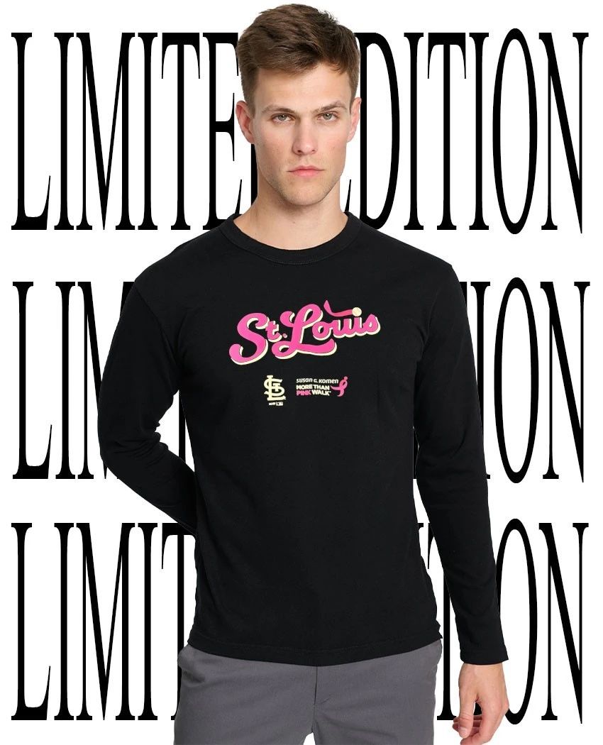 St. Louis Cardinals Susan G. Komen More Than Pink Walk shirt