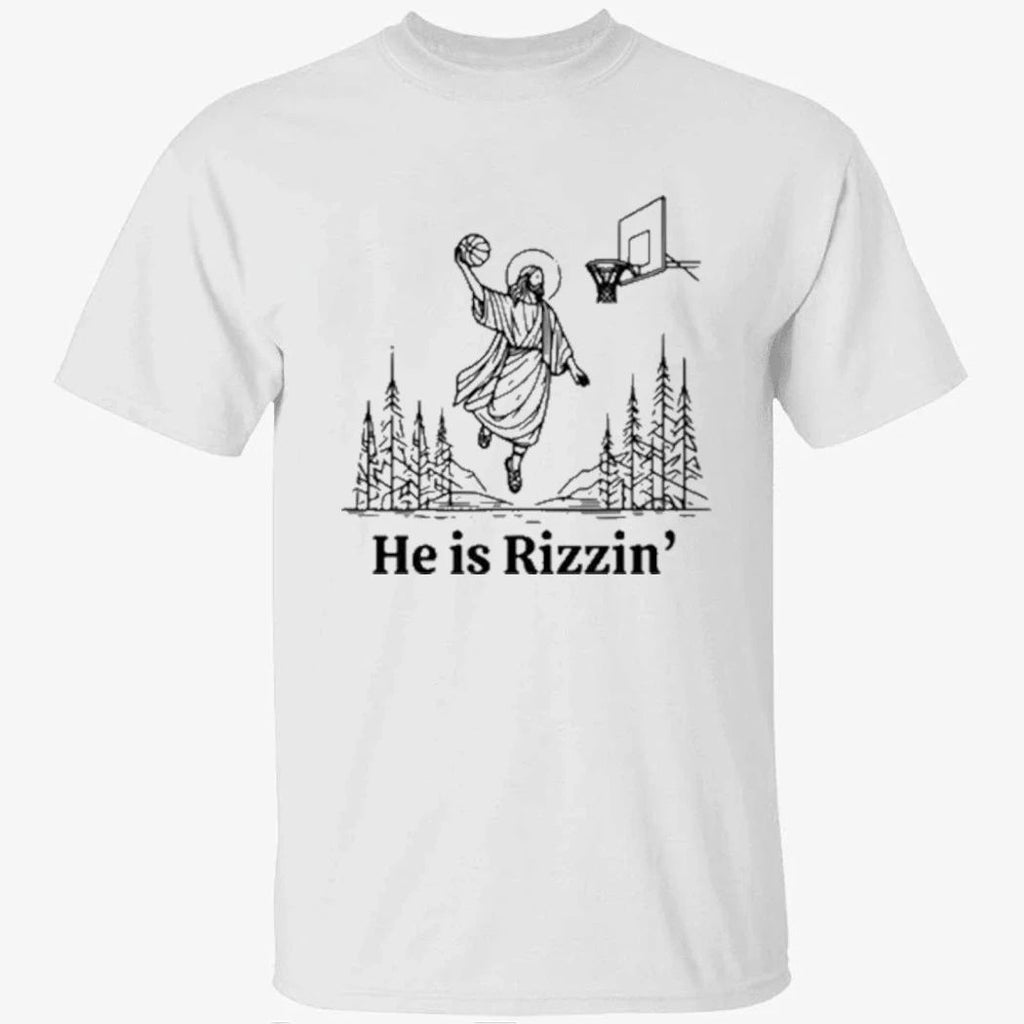He is Rizzin’ Christian Easter Shirt