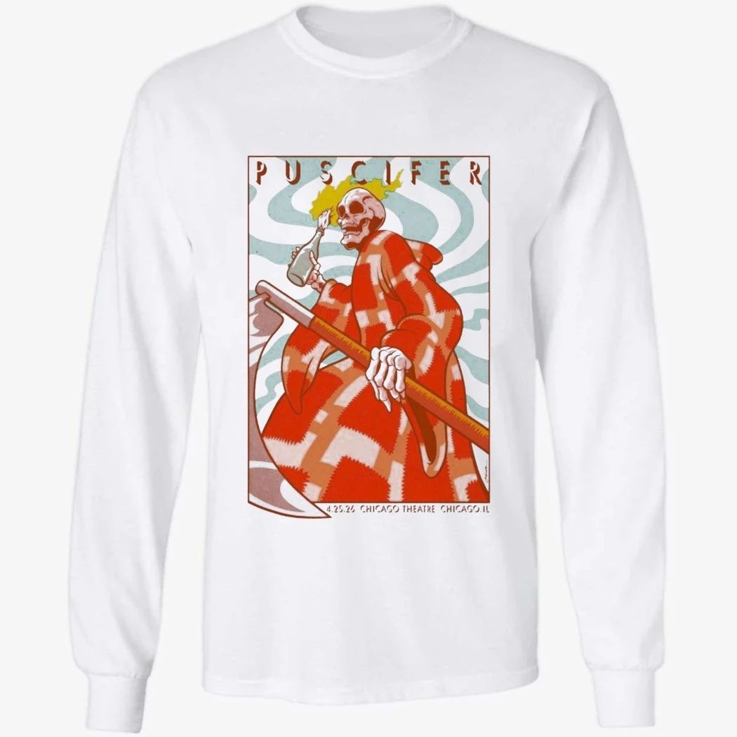 Puscifer April 25 2026 The Chicago Theatre, Chicago IL Poster Shirt