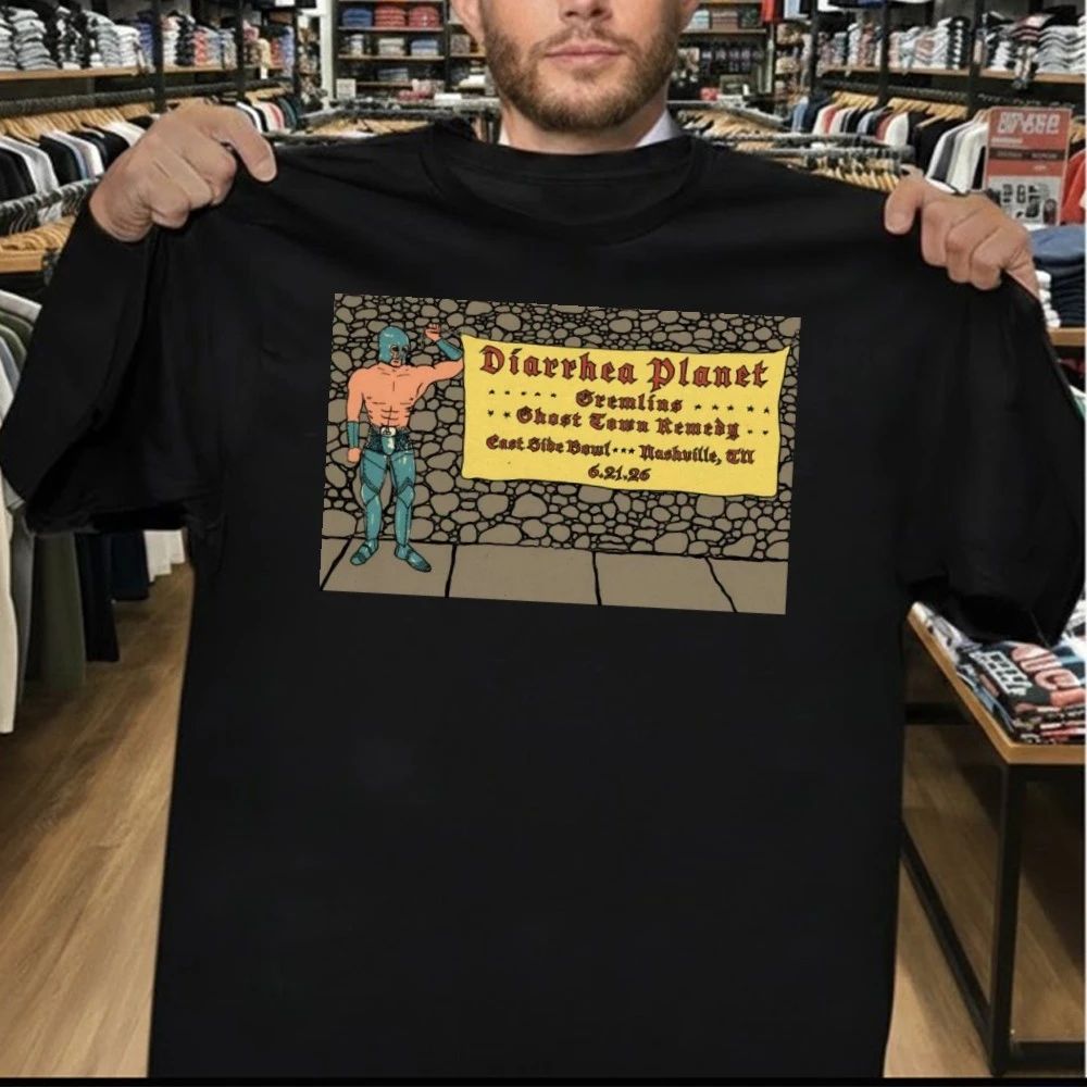 DIARRHEA PLANET 6-21-2026 Nashville TN Poster Shirt