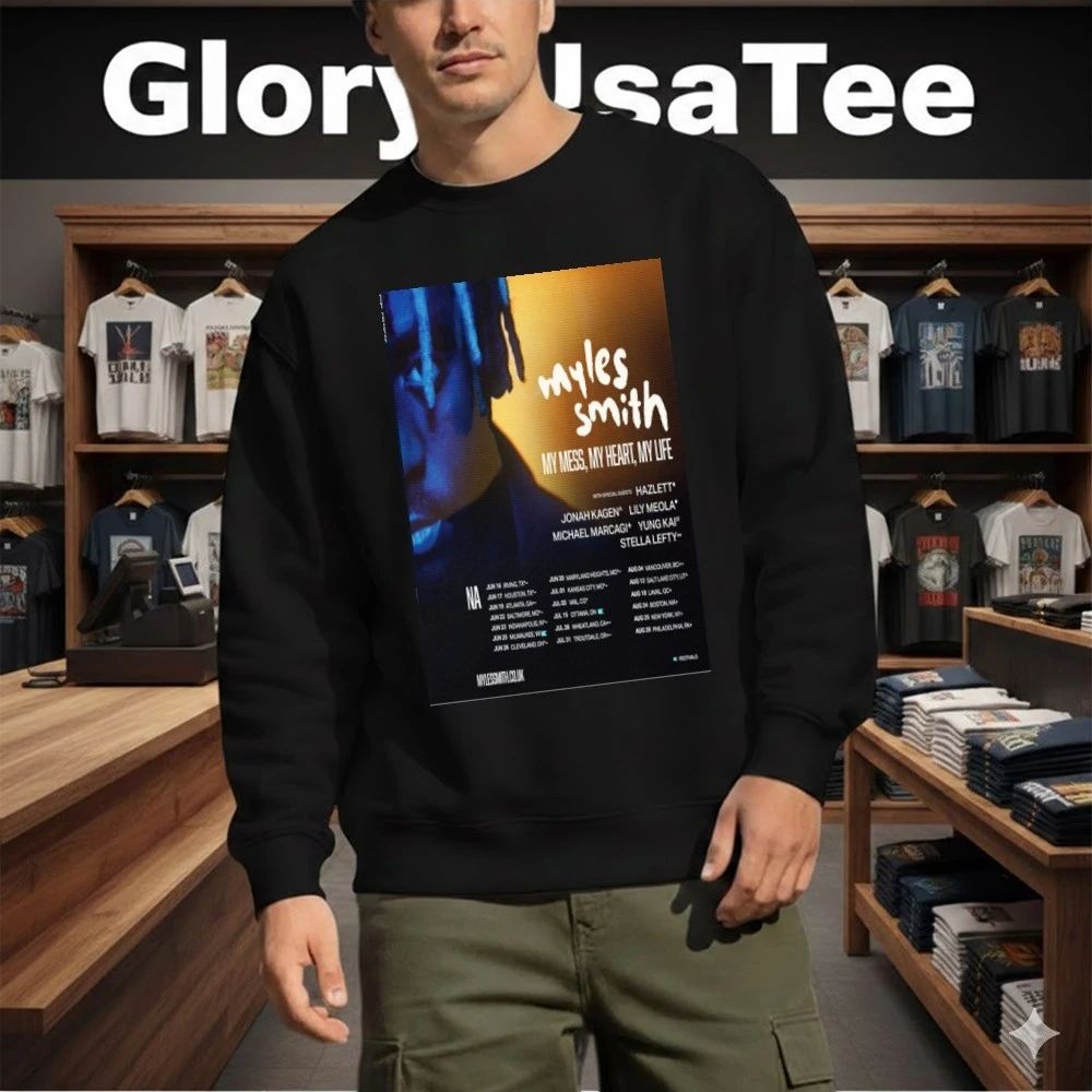 Myles Smith Tour 2026 Poster Shirt