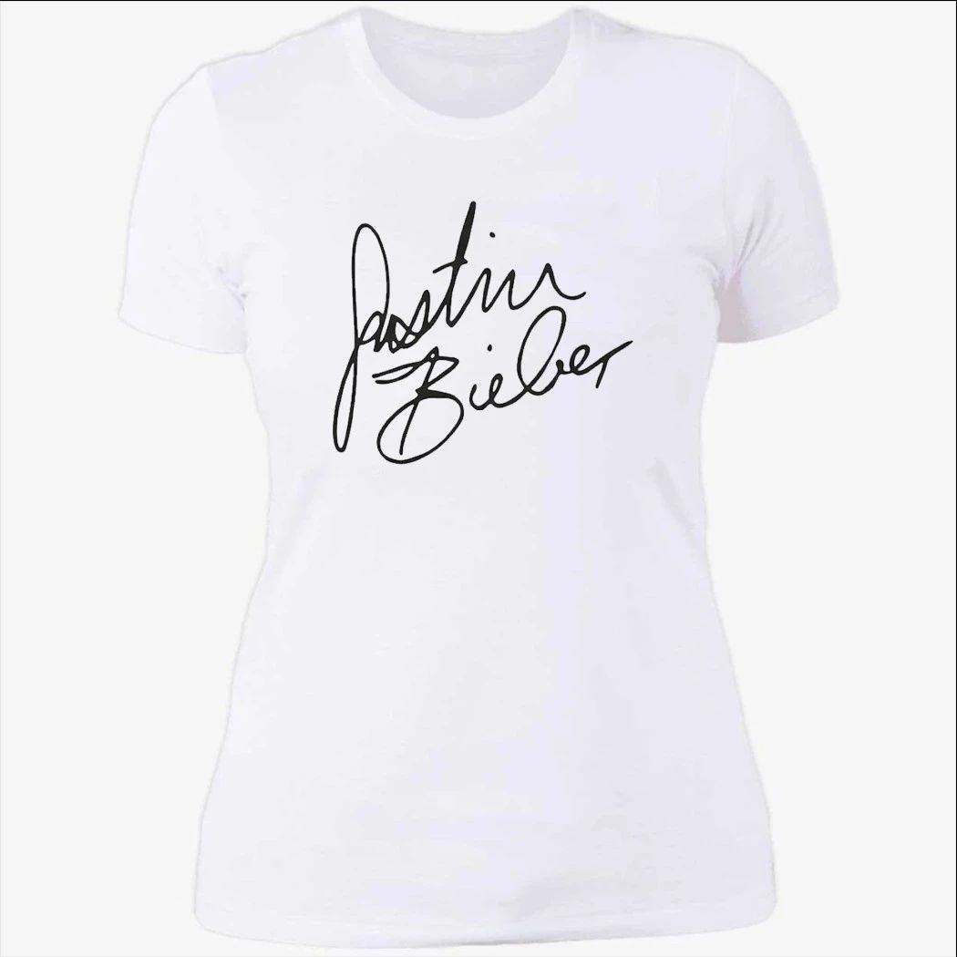 Billie Eilish Wearing Justin Bieber Shirt