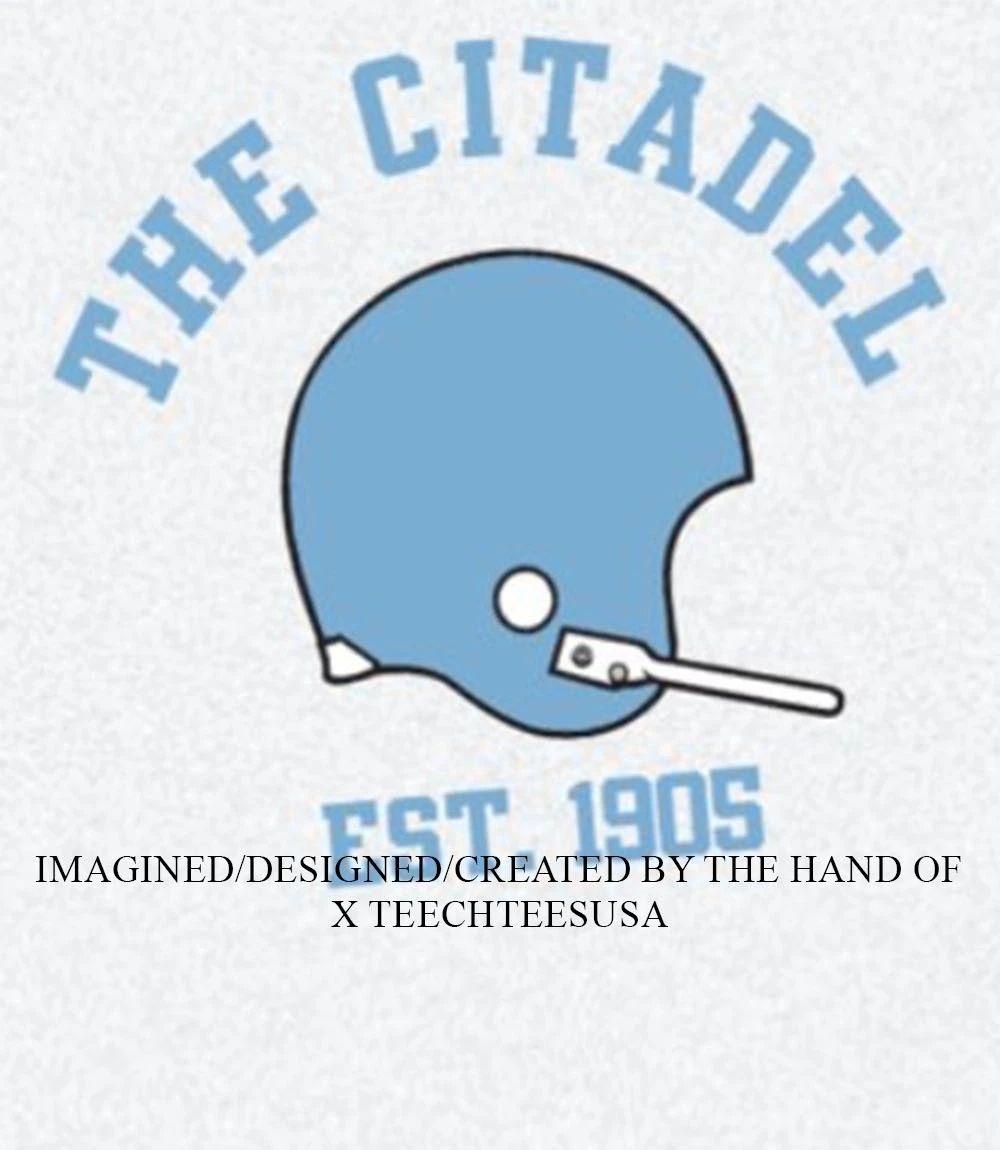 The Citadel est 1905 helmet shirt