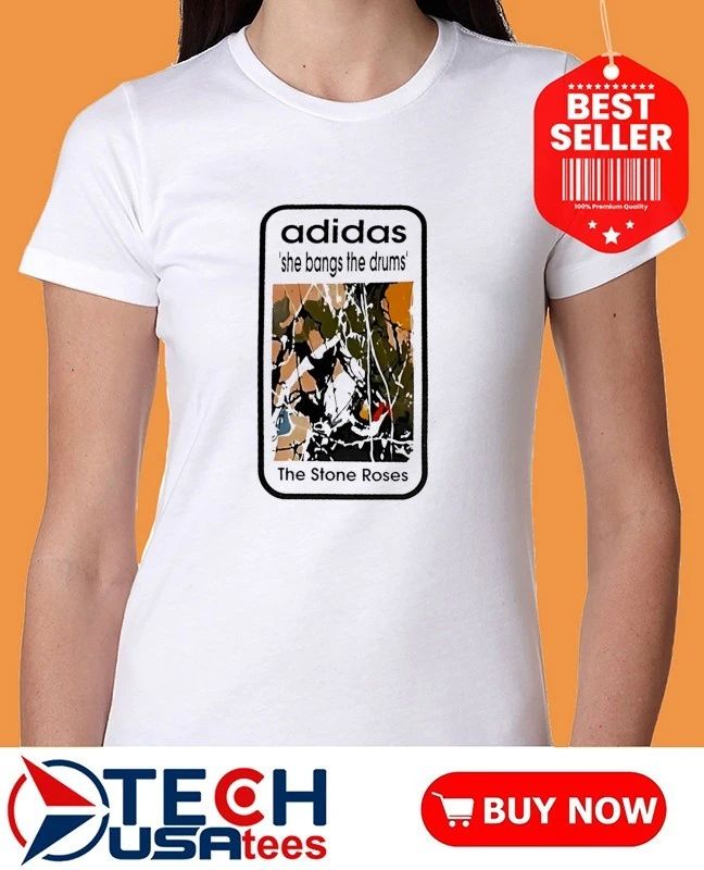 She Bangs The Drums The Store Roses card shirt