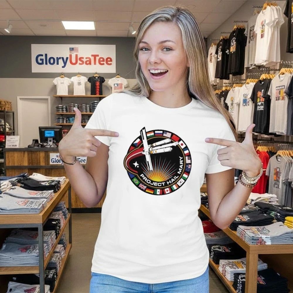 Project Hail Mary Mission Patch Shirt