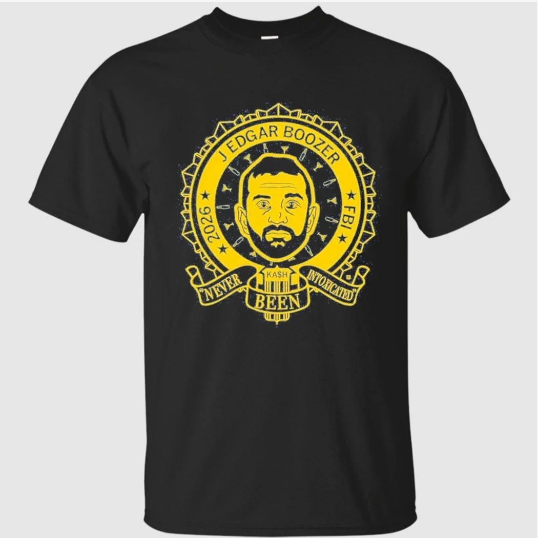 J Edgar Boozer 2026 FBI Been Never Intoxicated Shirt