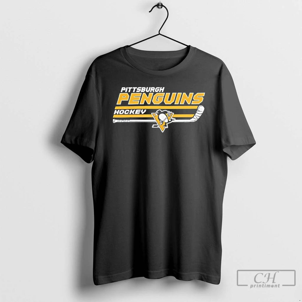 Classic Pittsburgh Penguins Hockey Logo T Shirts