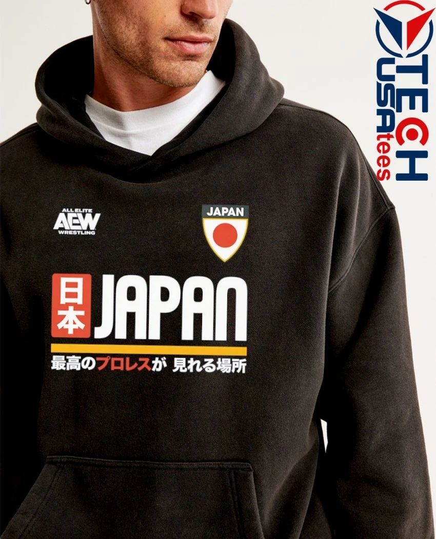 AEW Tournament Soccer Japan where the best wrestle shirt
