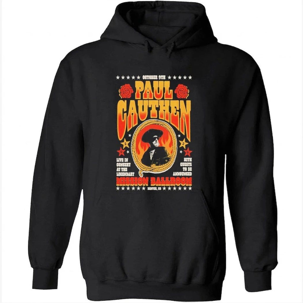 Paul Cauthen October 9 2026 In Denver, CO Tour Shirt