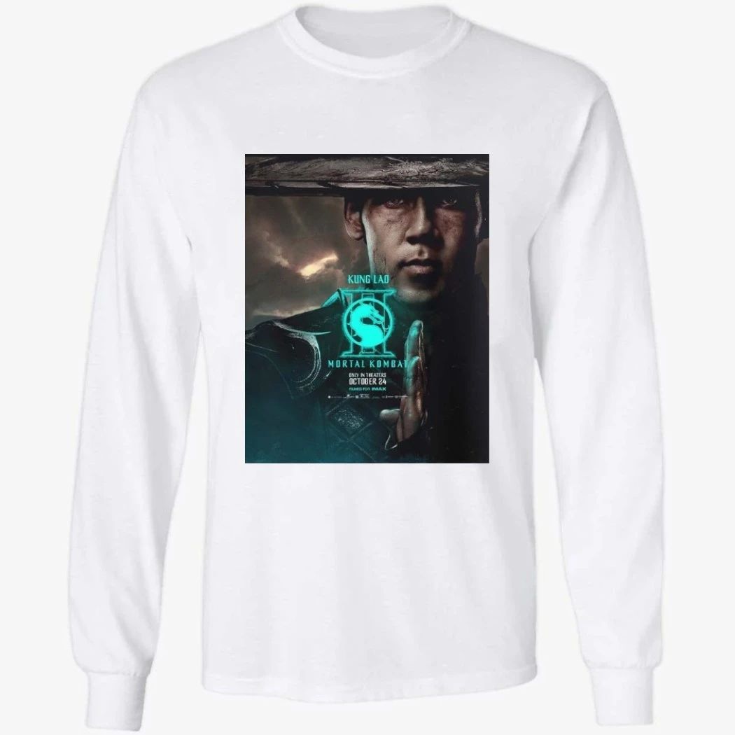 Mortal Kombat II Movie Exclusive Kung Lao Character Shirt