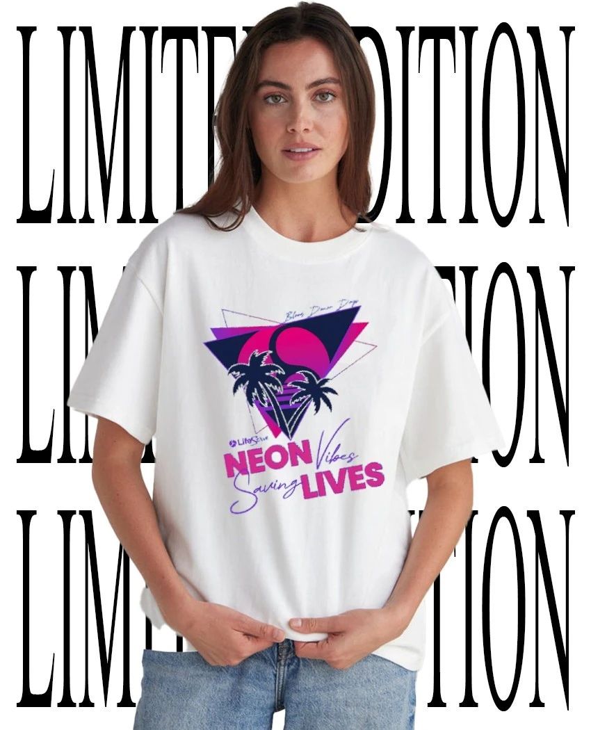 Neon Vibes Saving Lives shirt