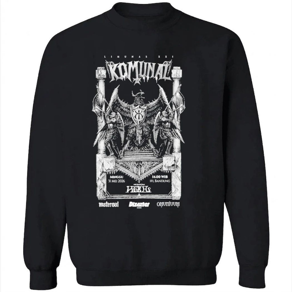 Komunal 31 mei 2026 Live in Bandung Concert Shirt