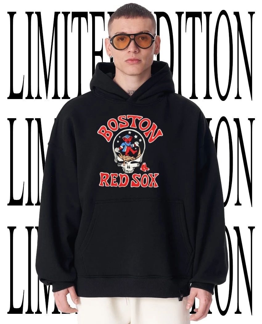 Boston Sox Grateful Dead Patriot Dancing Bear Skull Vintage shirt