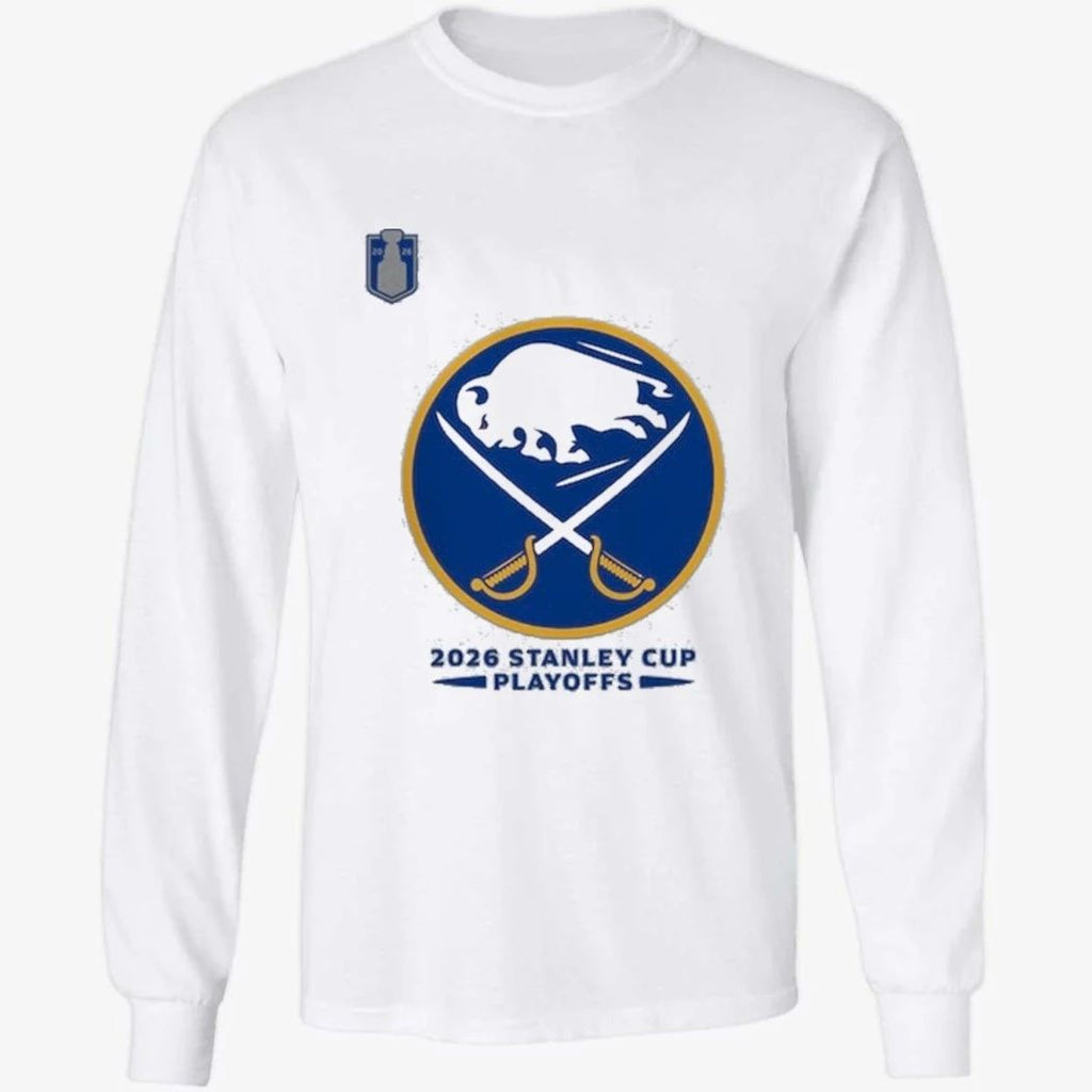 Buffalo Sabres 2026 Stanley Cup Playoffs Authentic Pro Rink Performance T-Shirt