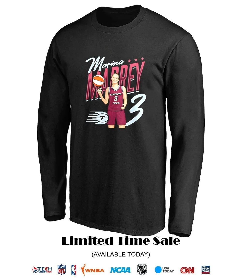 Marina Mabrey #3 Toronto Tempo Basketball shirt