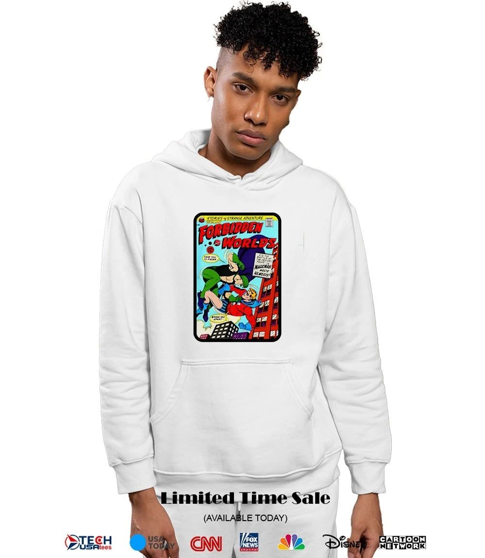 Forbidden Worlds 1960’s comic shirt