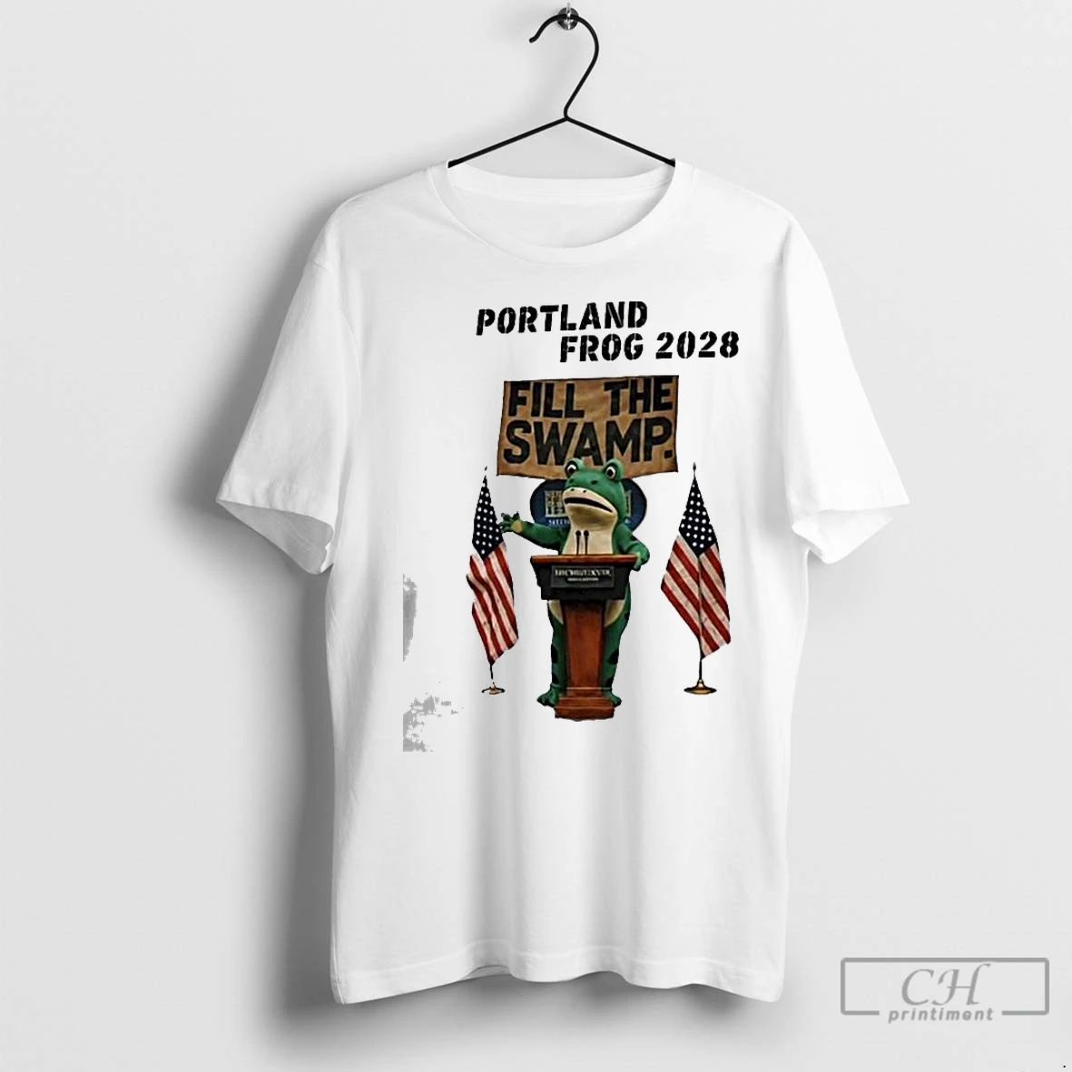 Classic Portland Frog 2028 Fill The Sawmp