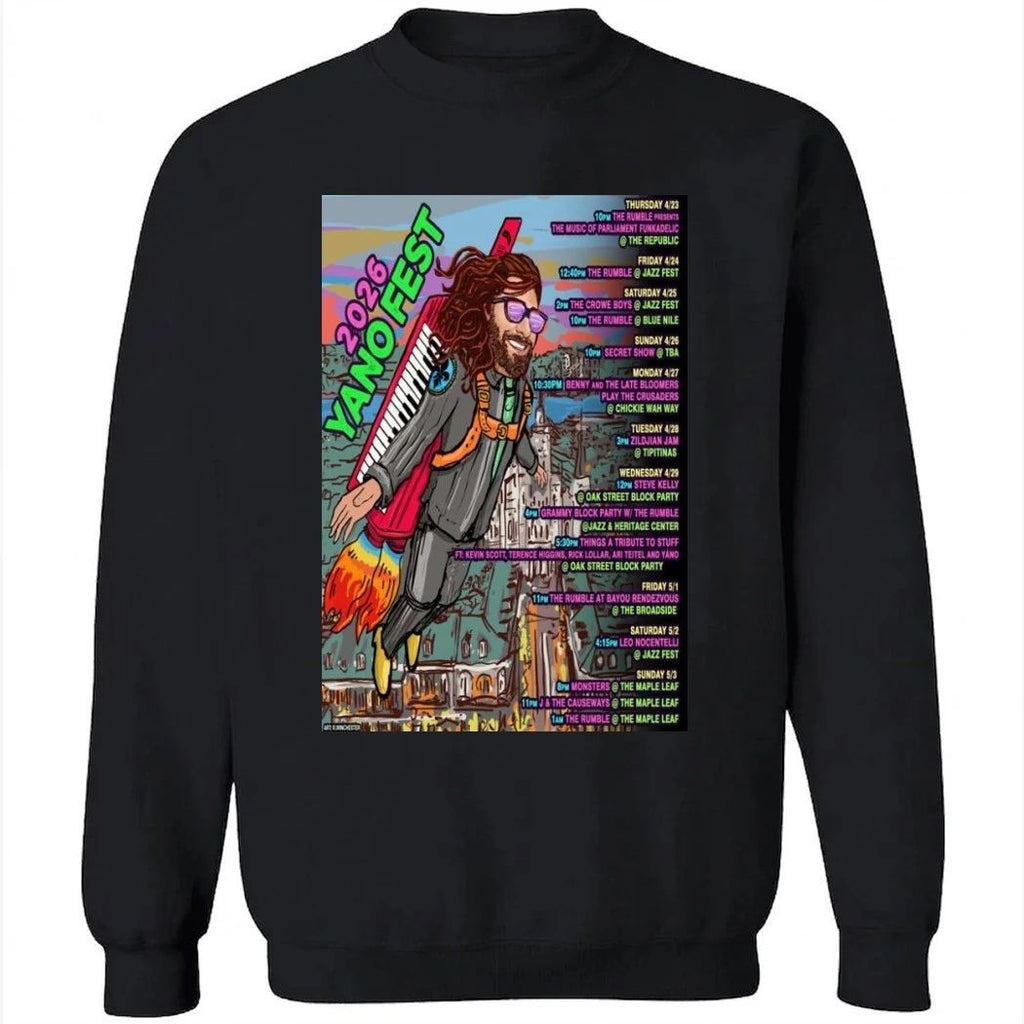 The Rumble Band Jazz Fest 2026 Live Tour Poster Shirt