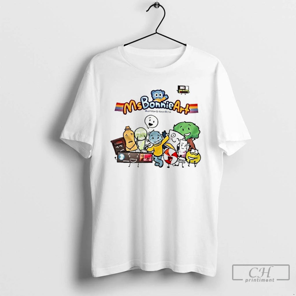 Classic Ms Bonnie Art Illustrator And Voice Actor T Shirts