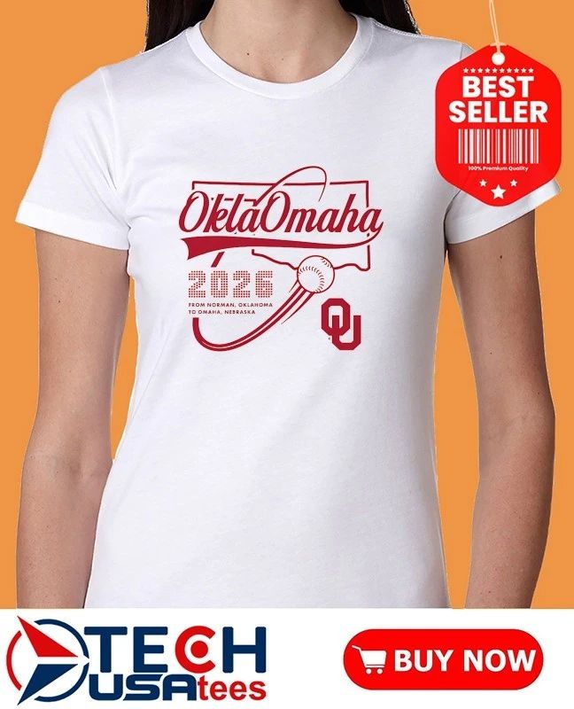 OklaOmaha from Norman to Omaha Oklahoma Sooners Baseball 2026 shirt