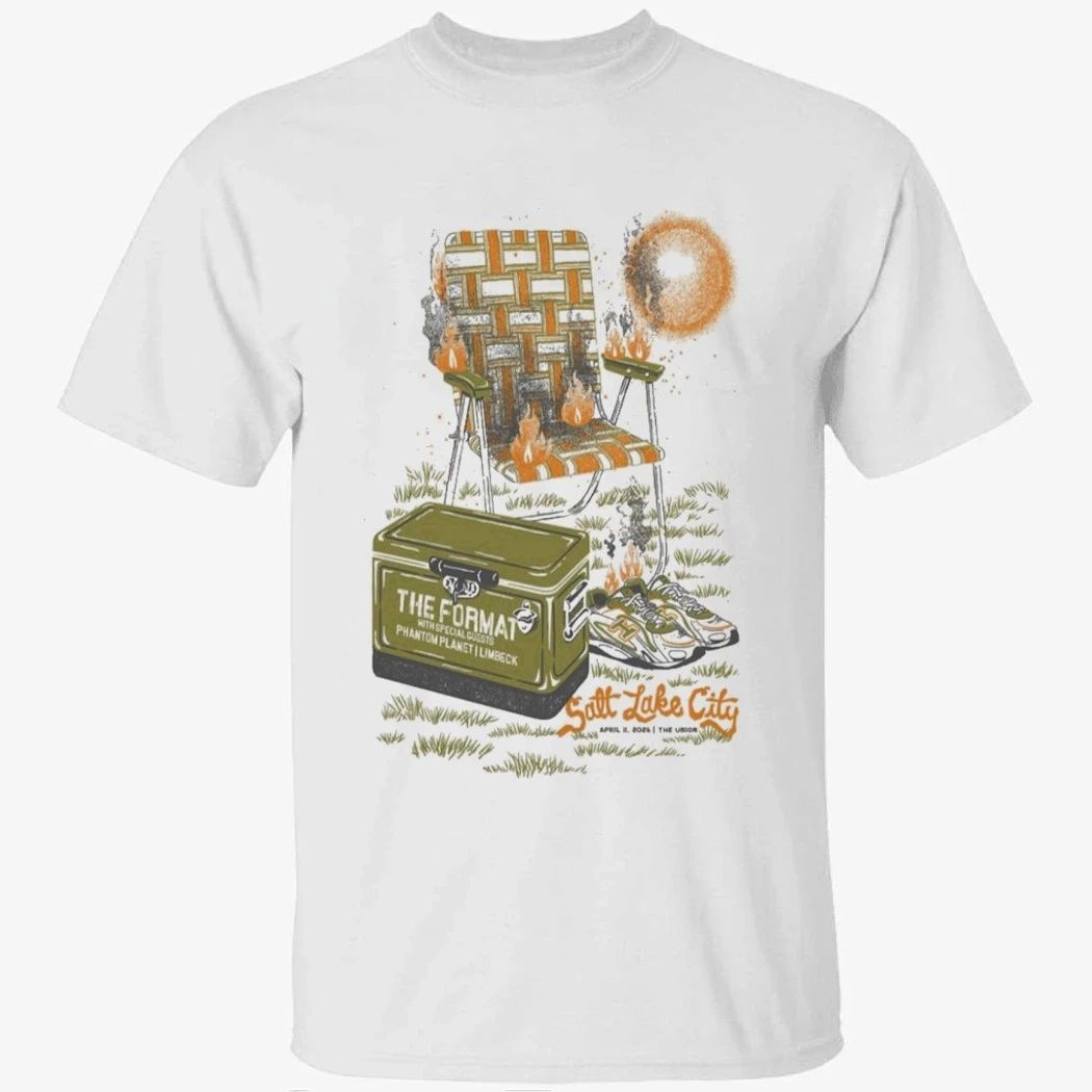 The Format April 11 2026 in Salt Lake City, Utah Concert Shirt