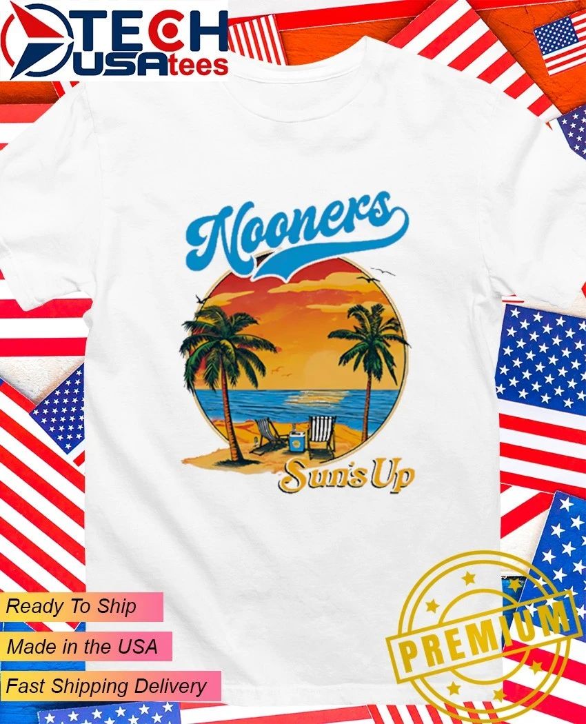 Nooners Sun’s Up Sunset shirt
