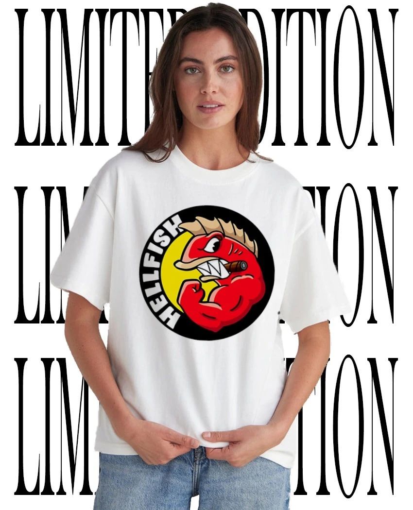 Hell fish logo shirt