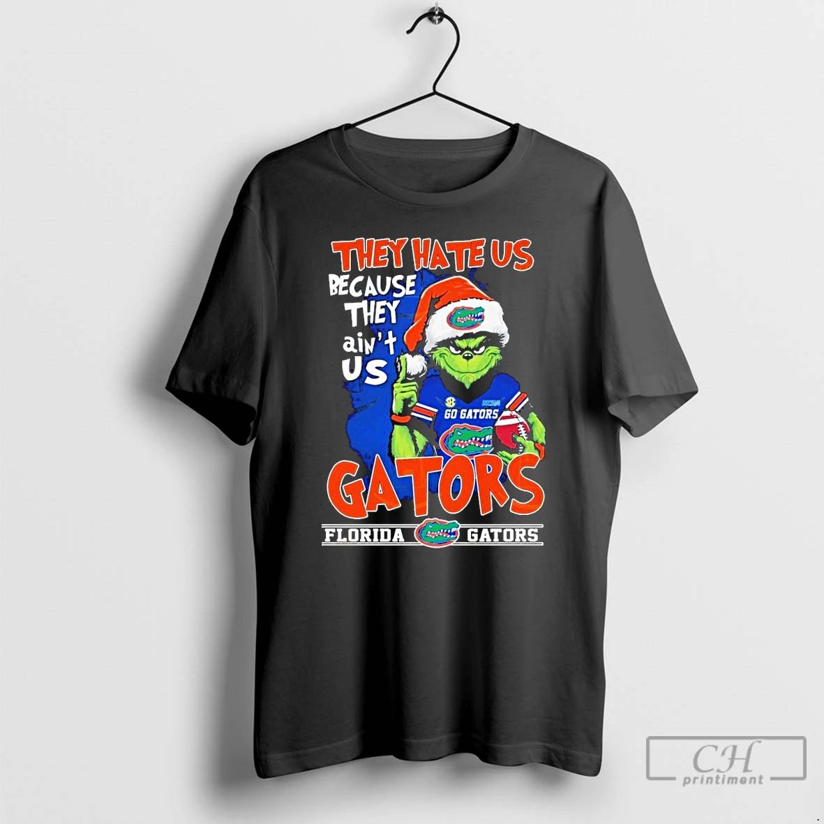 Premium Grinch They Hate Us Because They Aint Us Florida Gators T Shirts