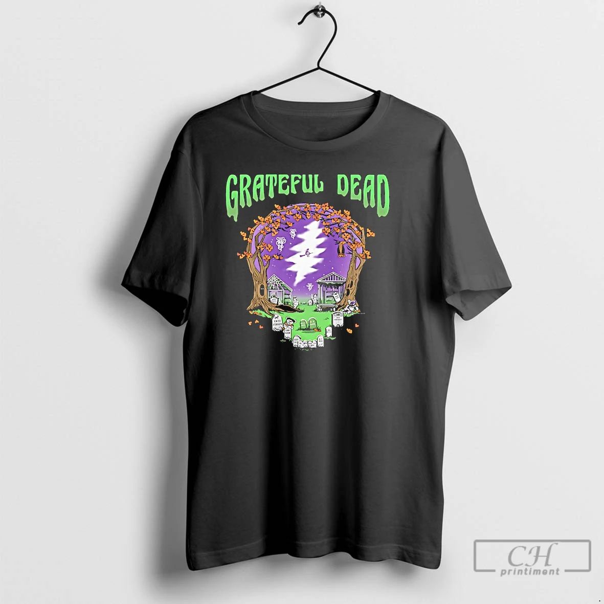 Classic Grateful Dead Grateful Graveyard T Shirts