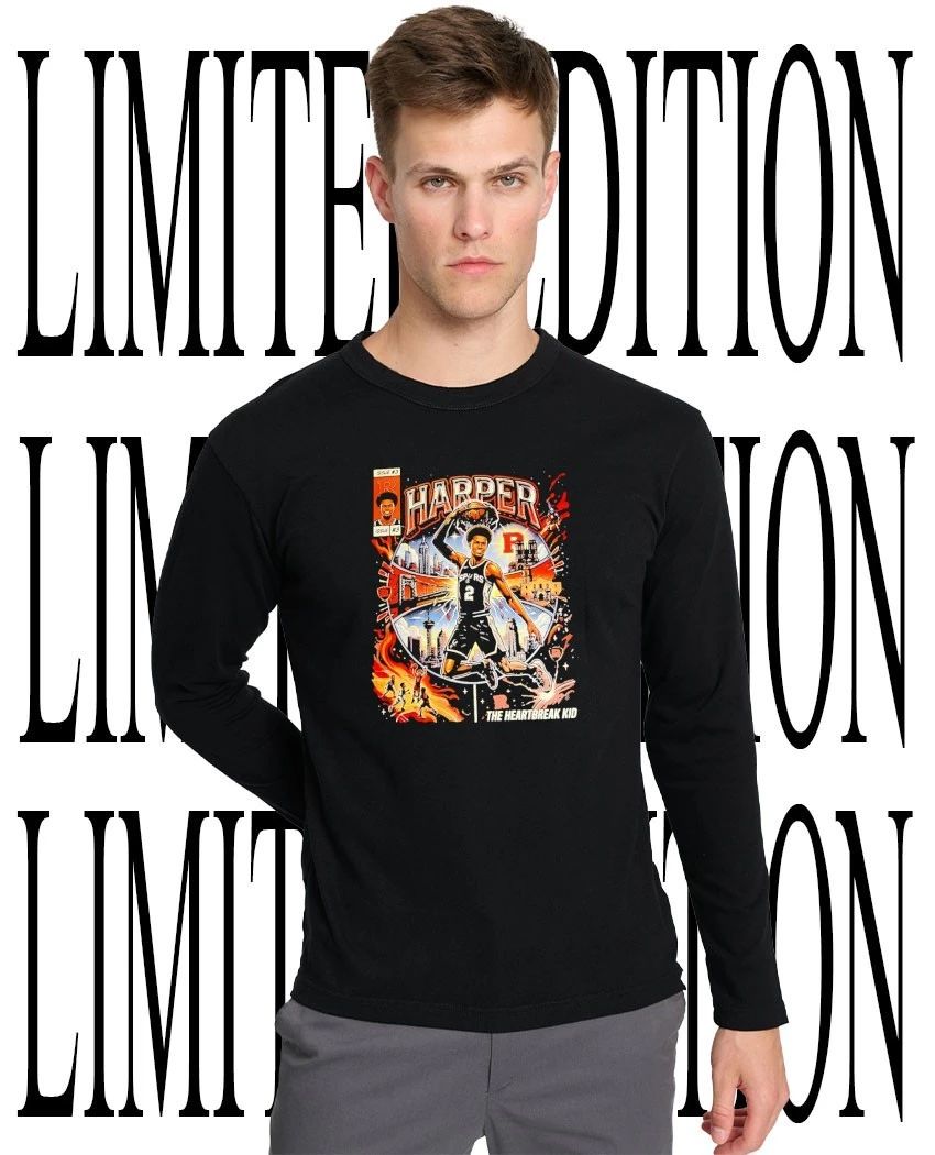 Dylan Harper #2 San Antonio Spurs the heartbreak kid shirt
