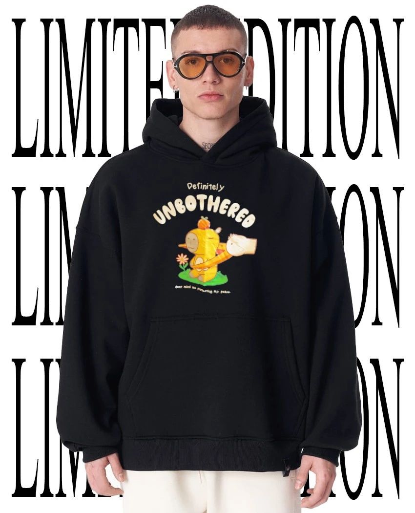 Capybara definitely unbothered protecting peace duck t-shirt
