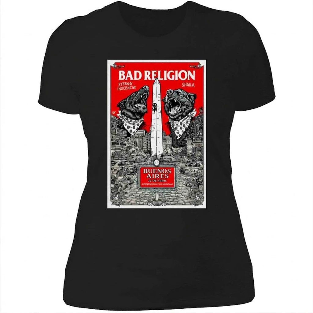 Bad Religion Apr 22 2026 Microstage Malvinas Argentinas In Buenos Aires Argentina Poster Shirt