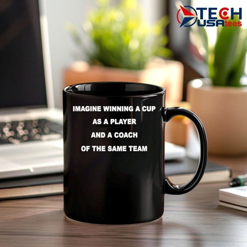 Imagine winning a cup as a player and a coach of the same team shirt